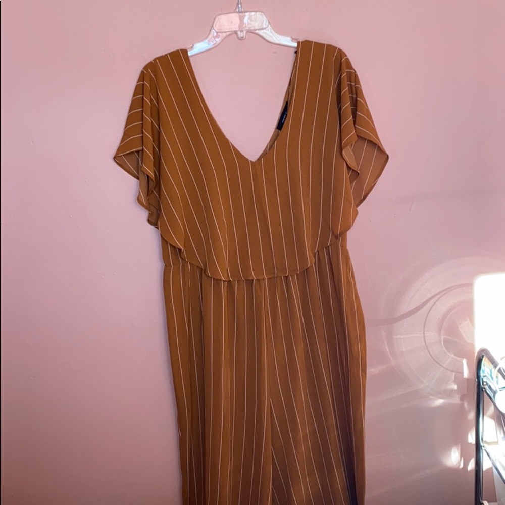 Striped Jumpsuit